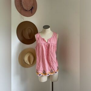 Madewell large red gingham print shirt